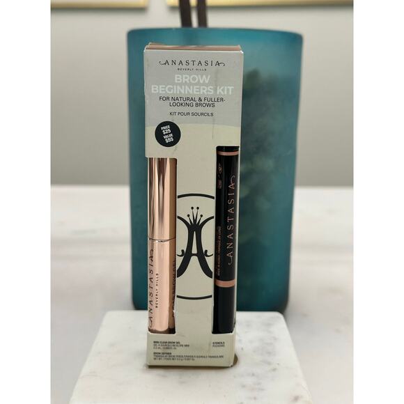 Anastasia Beverly Hills Brow Beginners Kit NIB Taupe 3 Piece Kit - Picture 1 of 4